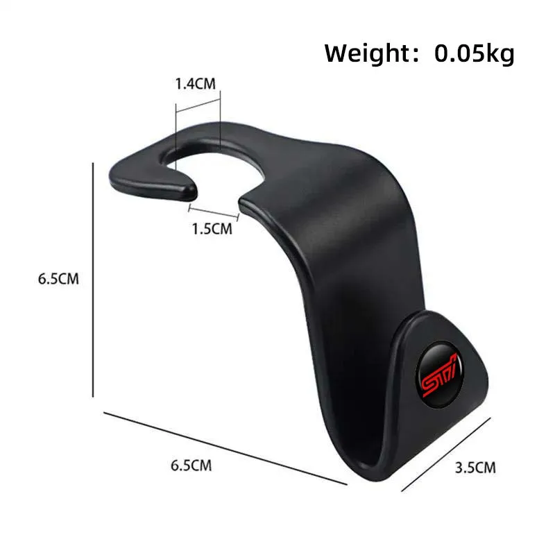 Car Seat Headrest Hook Auto Back Seat Organizer Hanger For Subaru Impreza Legacy WRX STI BRZ XV WRC Forester Crosstrek Outback