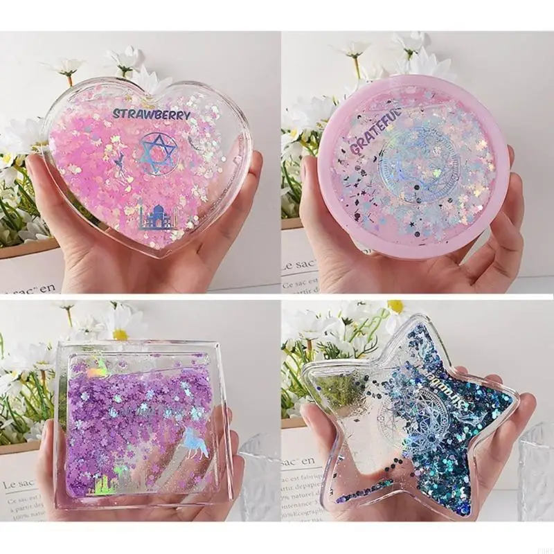 

P0RF Heart Round-Star Silicone Resin Mold Shaker Epoxy Molds