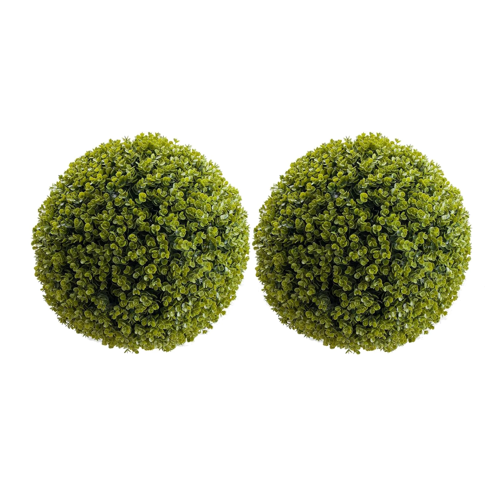 

2 шт. топиарийные шары из искусственных растений с подвесными цепями, искусственные декоративные растения, подвесная топиарийная шаровая сфера для домашнего сада