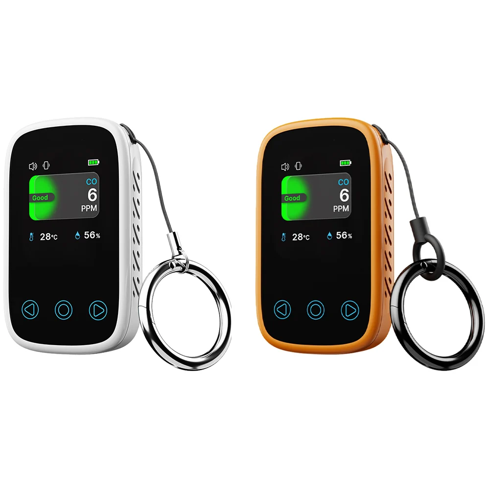 3 in 1 Air Quality Tester NDIR Sensor Digital Display Portable Carbon Monoxide Temperature Humidity Detector Auto Brightness