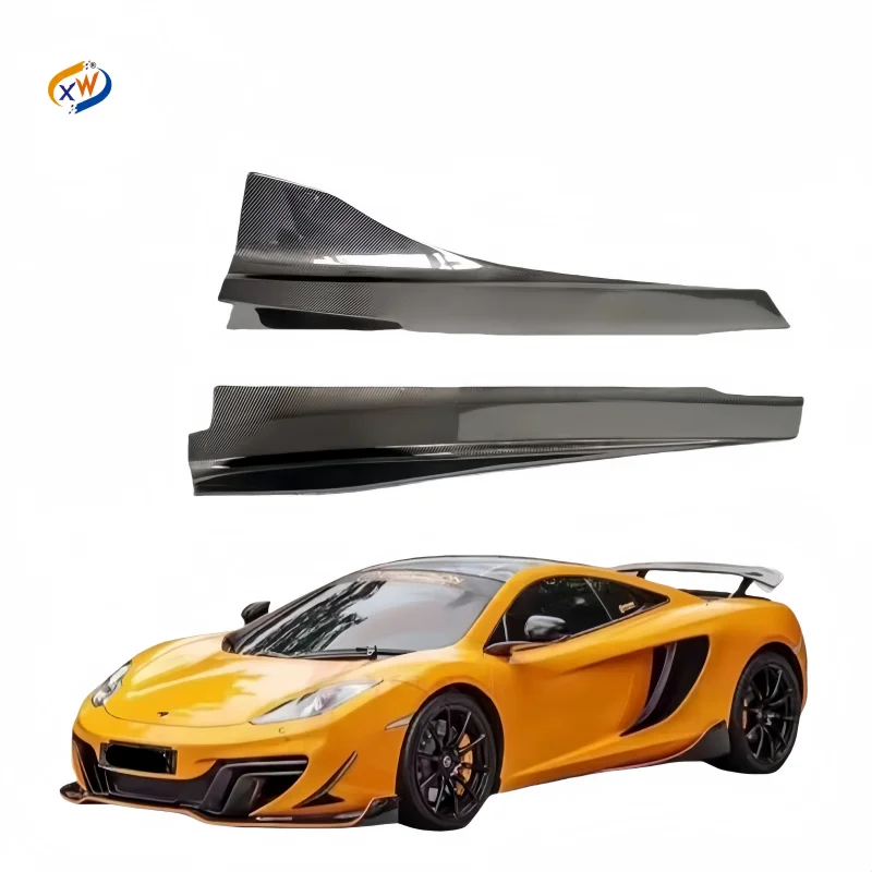 

DMC Style Carbon Fiber Bodykit for McLaren MP4-12C 625C 650C Front & Rear Bumper With Side Spoilers Side Skirts New Condition