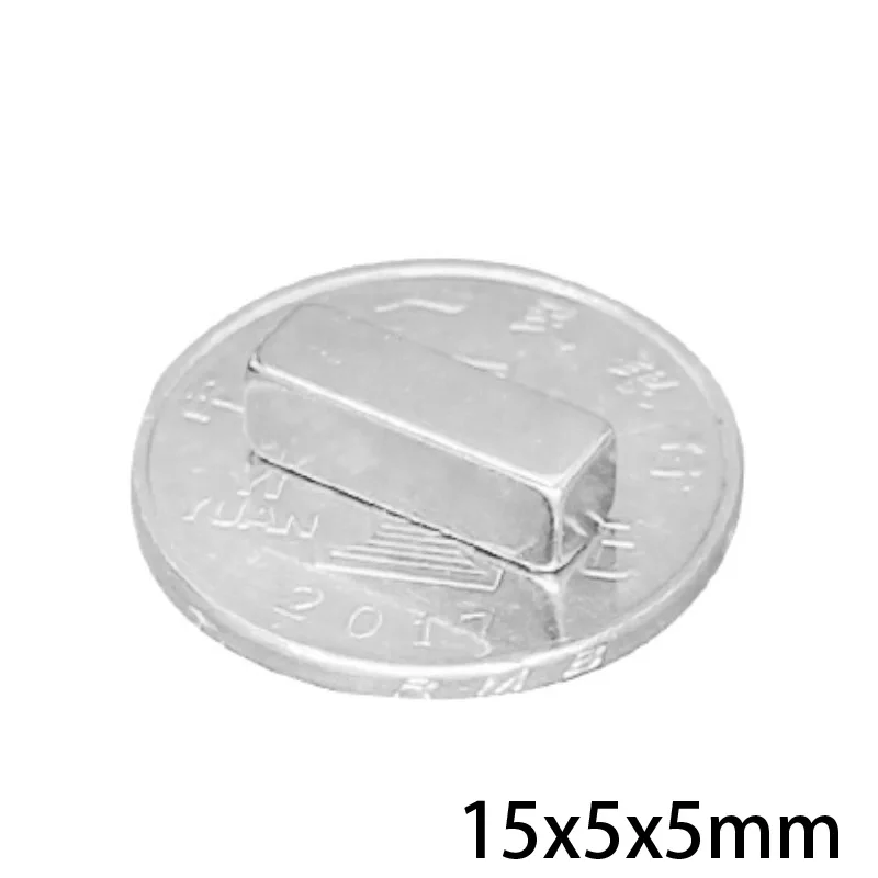 15x5x5 Strong Neodymium Magnet 15mmX5mm Block Permanent Magnetic 15x5x5mm Powerful Magnet Magnets 15*5*5