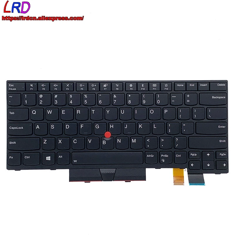 US English New Backlit Keyboard for Lenovo Thinkpad T470 A475 T480 A485 Laptop