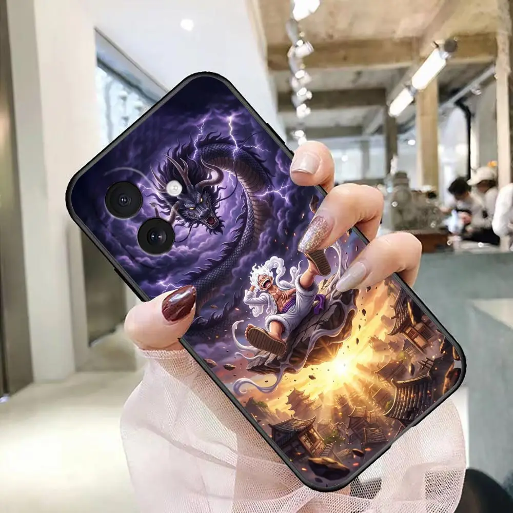 Phone Case For iphone Apple 17 17E AIR 16E 16 15 14 8 7 Plus 13 12 11 XR Pro Max SE4 Case Funda Cover Gear 5 Luffy O-One P-Piece view 3