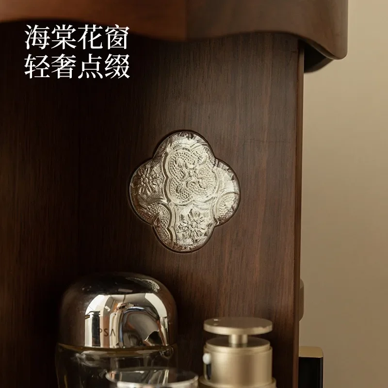 Cosmetics Storage Box Desktop Premium Skin Care Products Dresser Shelf Wooden Medium Antique Perfume Storage Rack