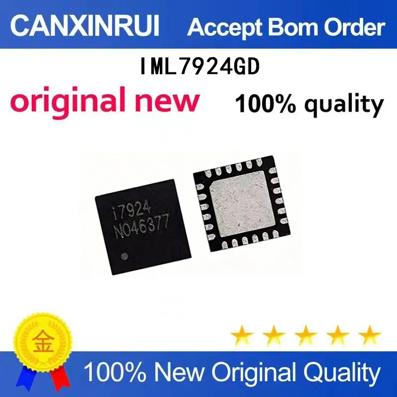 

(5-100 Pieces) Brand new original IML7924GD-TR IML7924GD QFN spot chip
