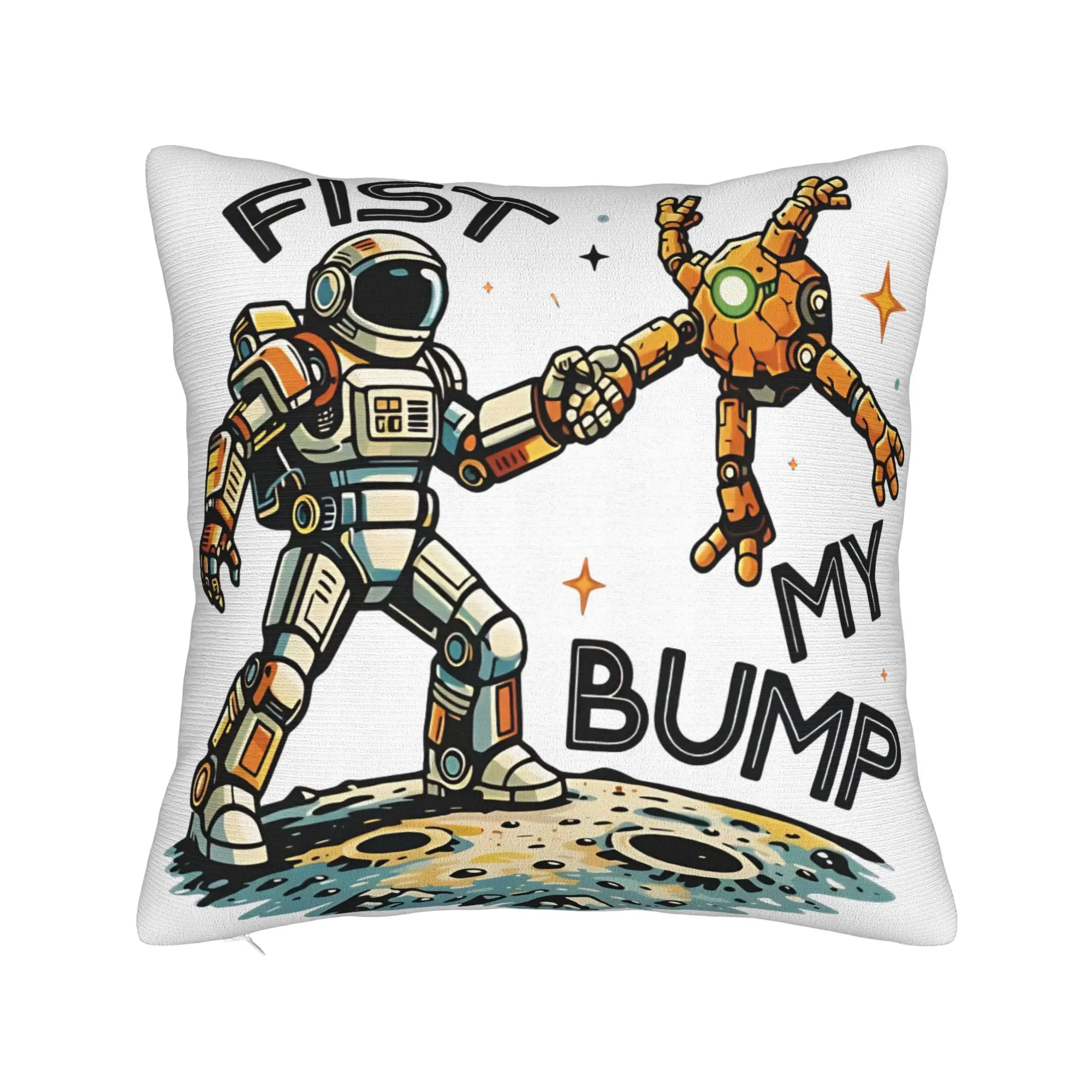 Fist My Bump Project Hail Mary Rocky Pillow Case  Cute Funny Pillow Cover Comfy Pillowcases For Chair Sofa Home Decor