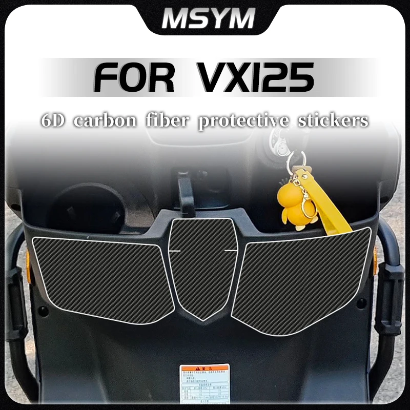 

Motorcycle 6D Carbon fiber protective film full body film scratch resistant decorative modification For HAOJUE VX125 vx 125