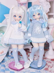 1/4 BJD Doll Clothes Accessories MSD MDD Top Sweater Socks Doll Dress Up Diy Clothes For Girls Boys Gift(No Doll)