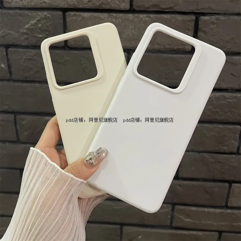 

Case For Realme GT7 Pro GT 7T Stylish Simple Liquid Silicone Skin-friendly Cover For Realme GT 7 Pro 7T Shockproof Bumper Funda