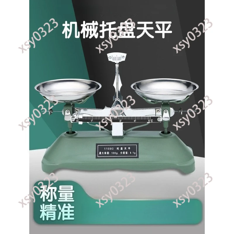 

School Teaching Tray Balance, High Accuracy Laboratory Scale for Physics Experiment Training