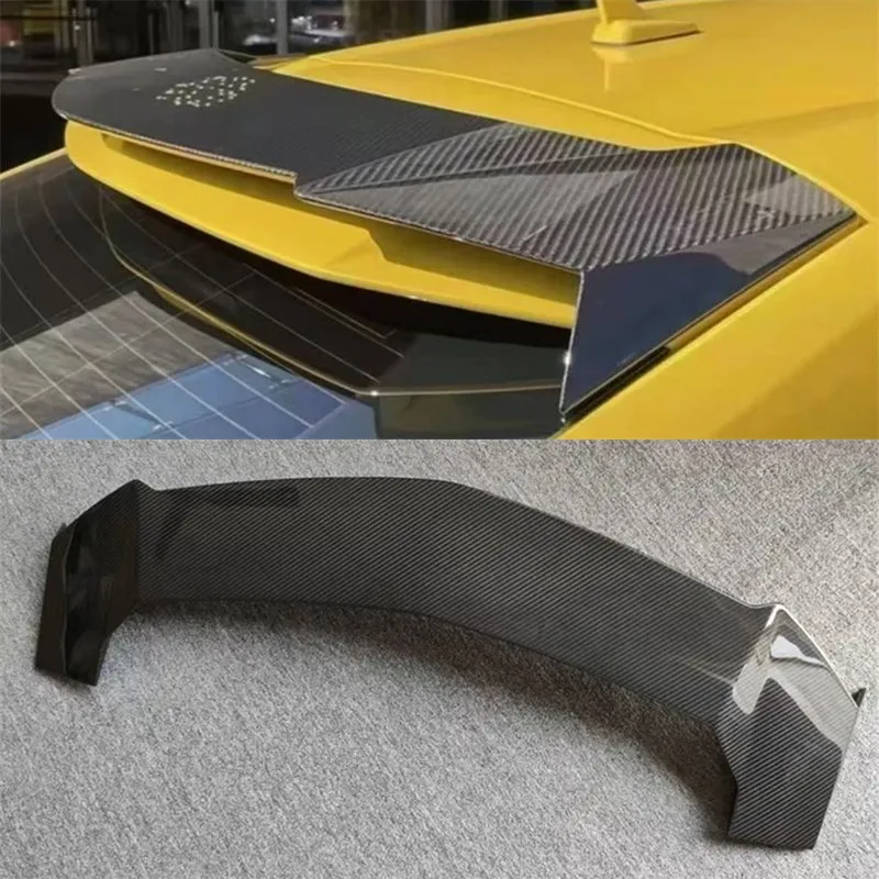 

Для Lamborghini URUS настоящее сухое углеродное волокно хвостовое крыло крыло задний багажник губа автомобильные аксессуары ремонт украшения комплект спойлера