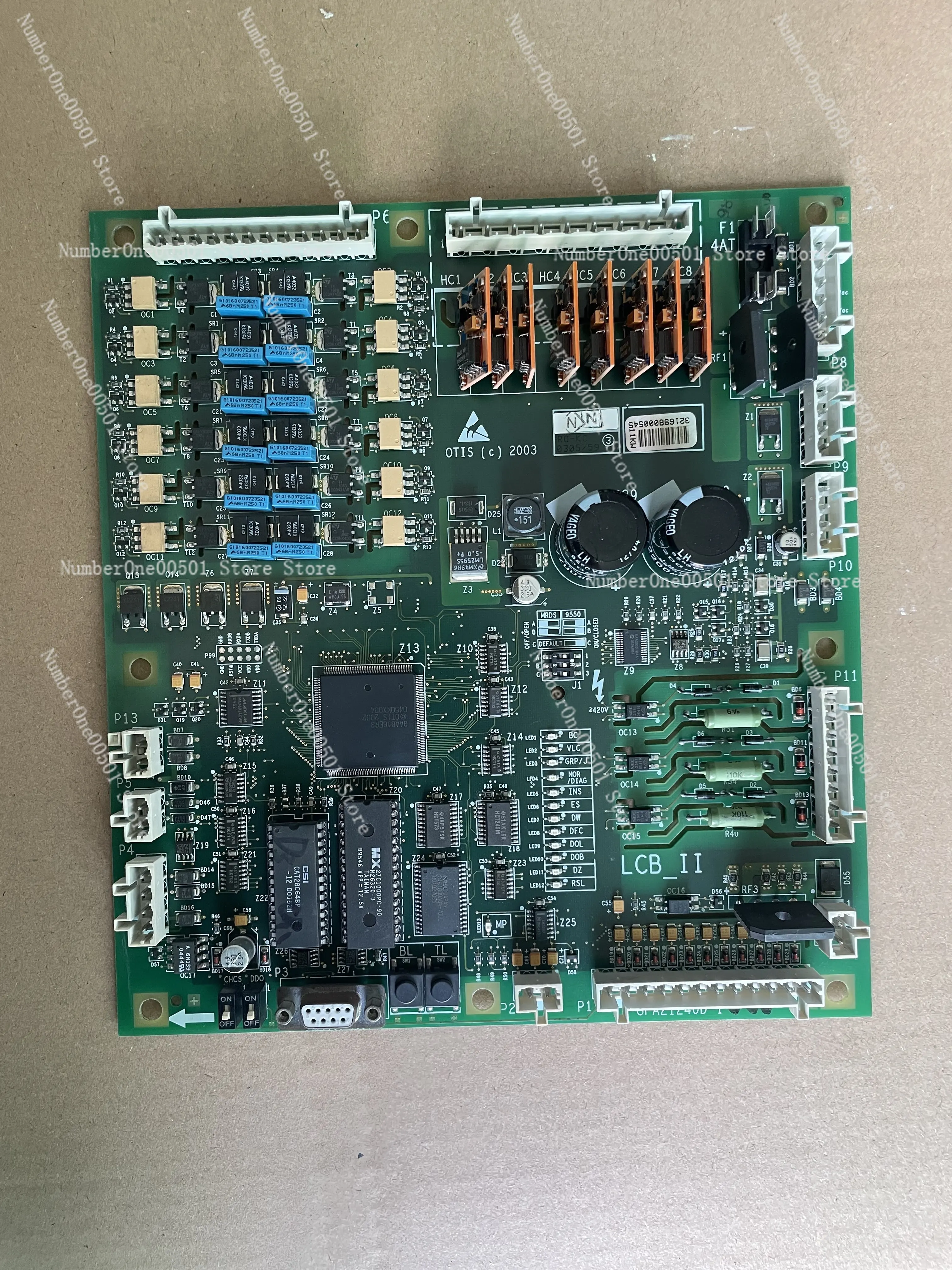 ل Xizi Otis مصعد اللوحة الرئيسية LCB2 LCB11 GFA21240D1 LCB II لوحة تحكم قطع الغيار الأصلية نظام التحكم في المصعد