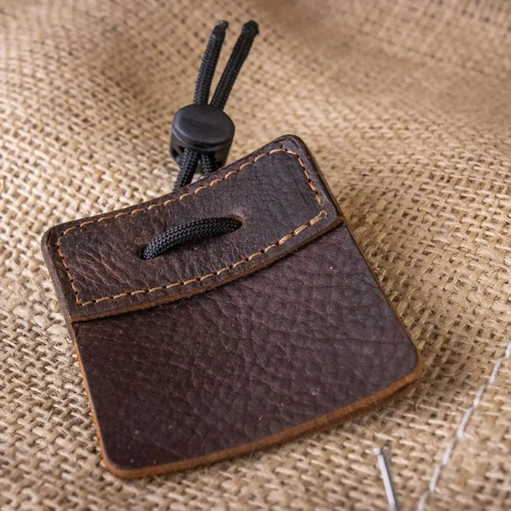 Archery Finger Protector Adjustable Faux Leather Archery Finger Tab for Recurve Bows Right Hand Protector for Hunting Target