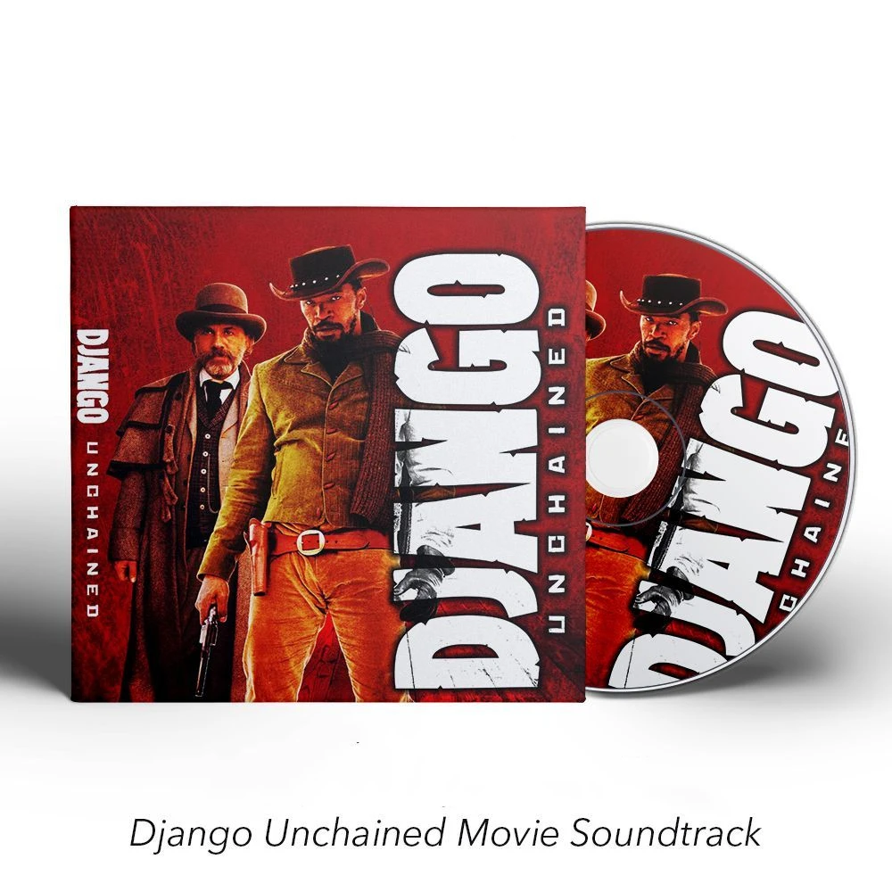 Фильм Django Unchained Don Johnson Музыкальный компакт-диск Greatest Hits OST Альбом Музыкальная запись Косплей Walkman Автомобильный звуковой путь Box Party Music