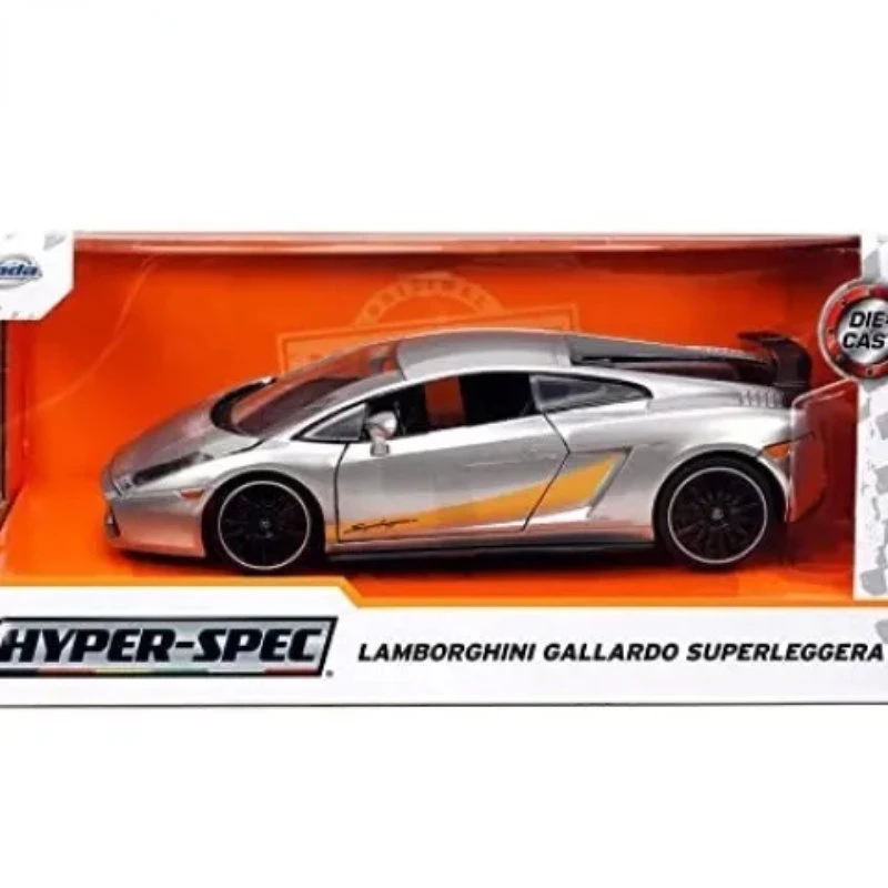 1:24  Lamborghini Gallardo Superleggera High Simulation Diecast Car Metal Alloy Model Car Toys for Children Gift Collection J295