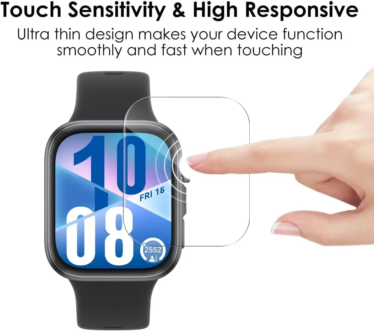 3Pcs/Pack Soft Hydrogel Protective Film For Huawei Watch Fit 4/Fit4 Pro Screen Protector Film For Huawei Watch Fit 2