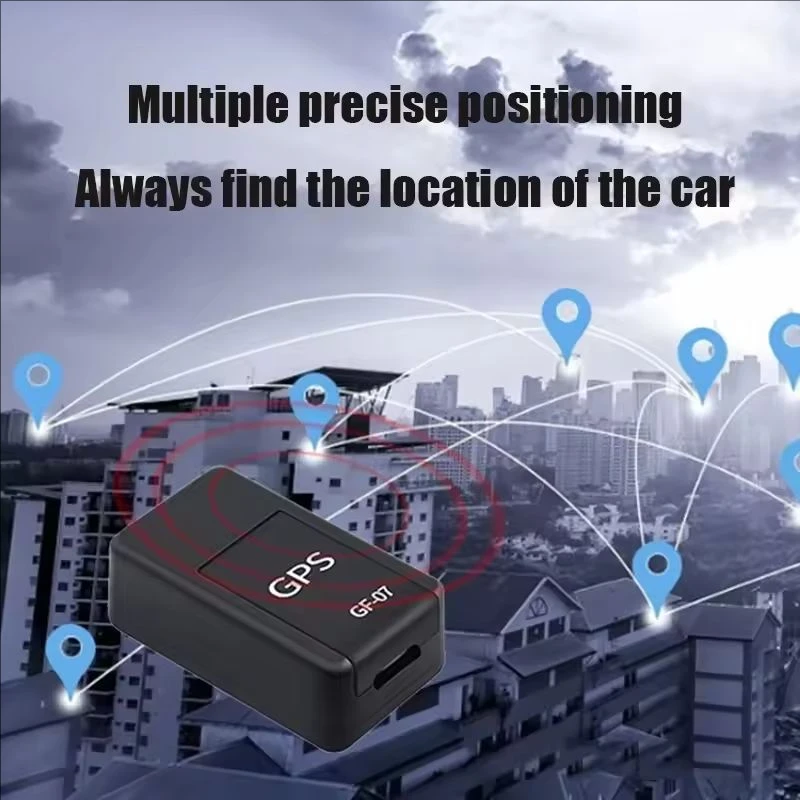 Micro Magnetic GPS Tracker, Vehicle Motorcycle Real-time Anti-theft Tracking Monitor, Personal Anti Loss Positioning Mini GPS