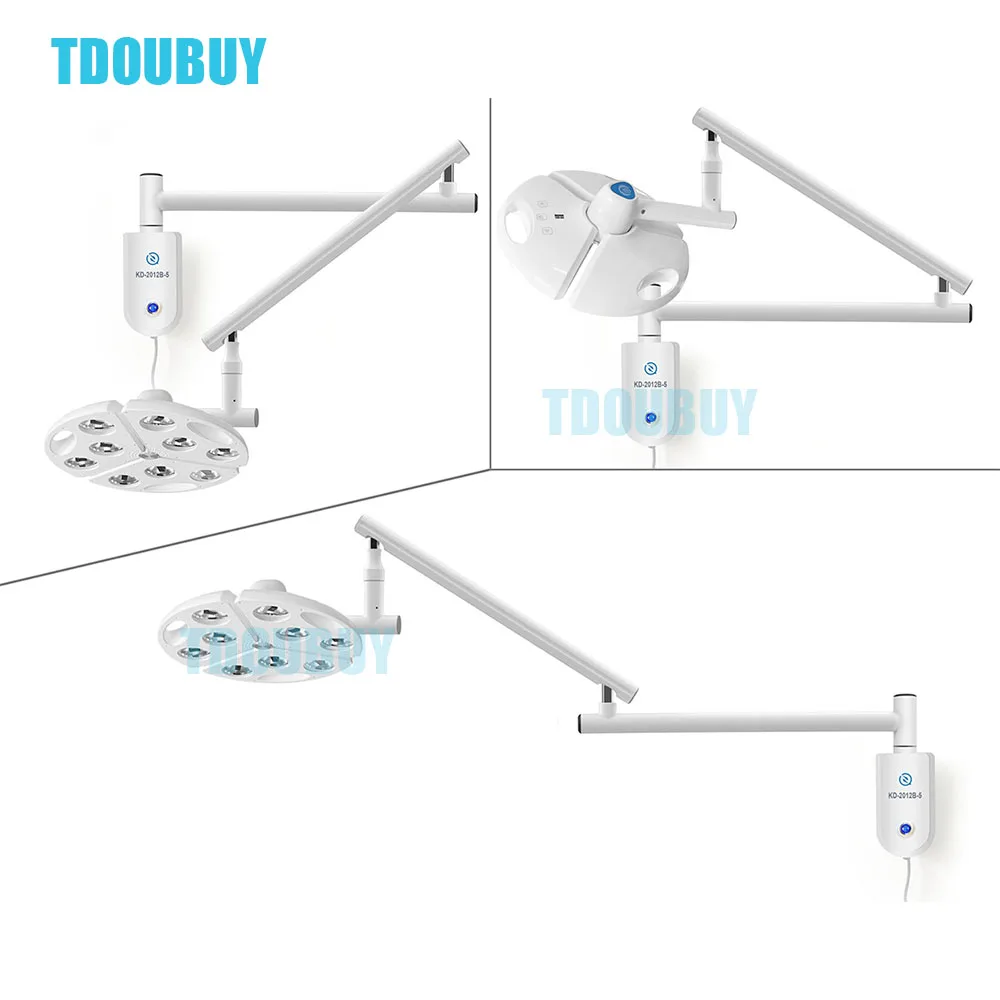 New Upgrade 90W LED Wall-mounted Operation Operating Lamp Hanging Ultra-high Brightness Surgical Light, Dentistry, Veterinary