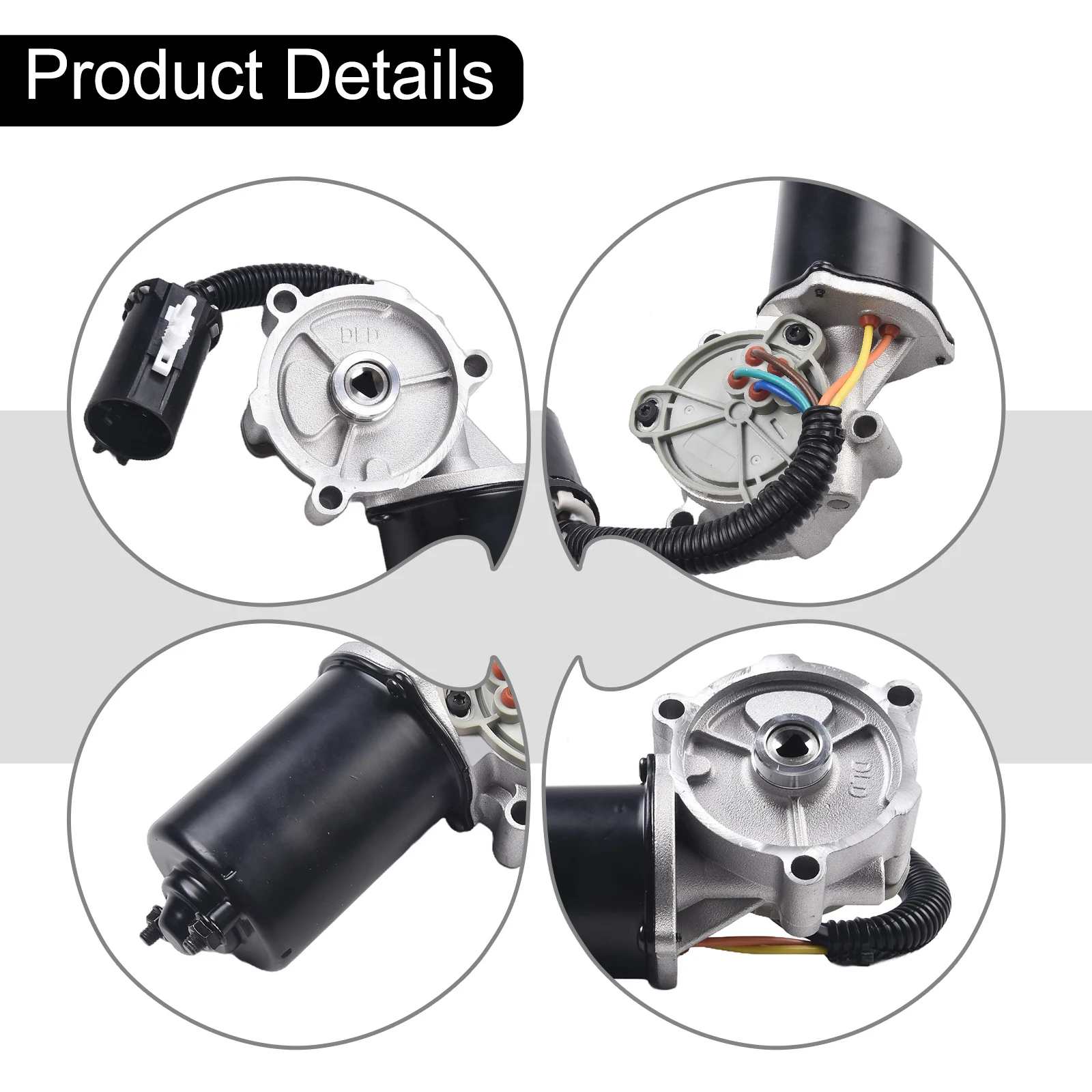

High Quality Transfer Case Motor Assembly Parts 1Pcs 4408648003 Black Plastic Transfer Case Shift Motor 4408648001