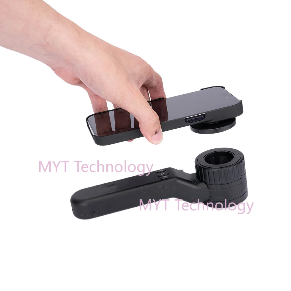 MYT IBOOLO DE-4100 PRO 365nm UV Mode 10X Magnification Polarized Light Aluminum Optical Glass 4 Elements 3 Groups 8% Distortion
