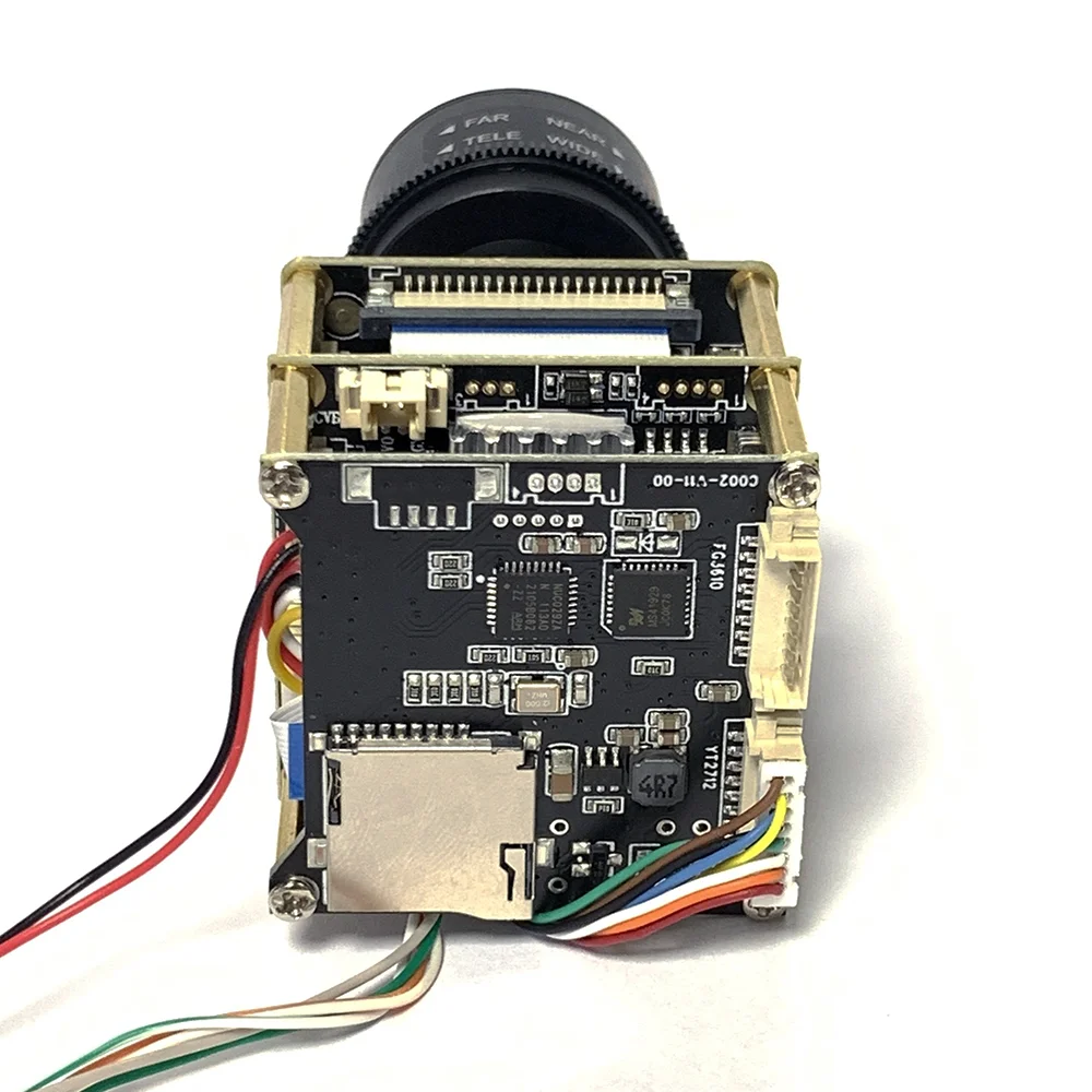 5MP IMX335 Hi3516D CCTV IP Camera WIFI Module Board Camera With  Motorized Zoom Auto Focus Lens SIP-S335D-2812
