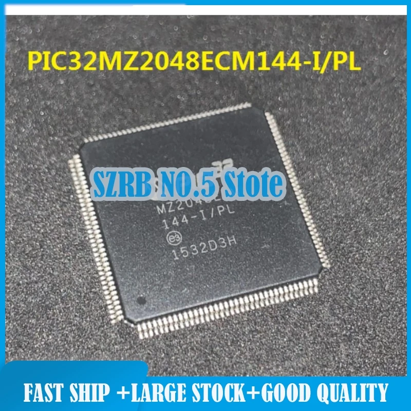 2pcs/lot PIC32MZ2048ECM144-I/PL LQFP144 chips Electronic components