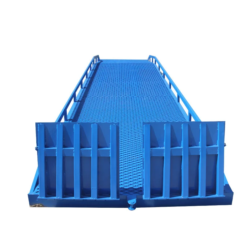 Easy Operation load dock warehouses mobile load ramp  6-15t load ramp container