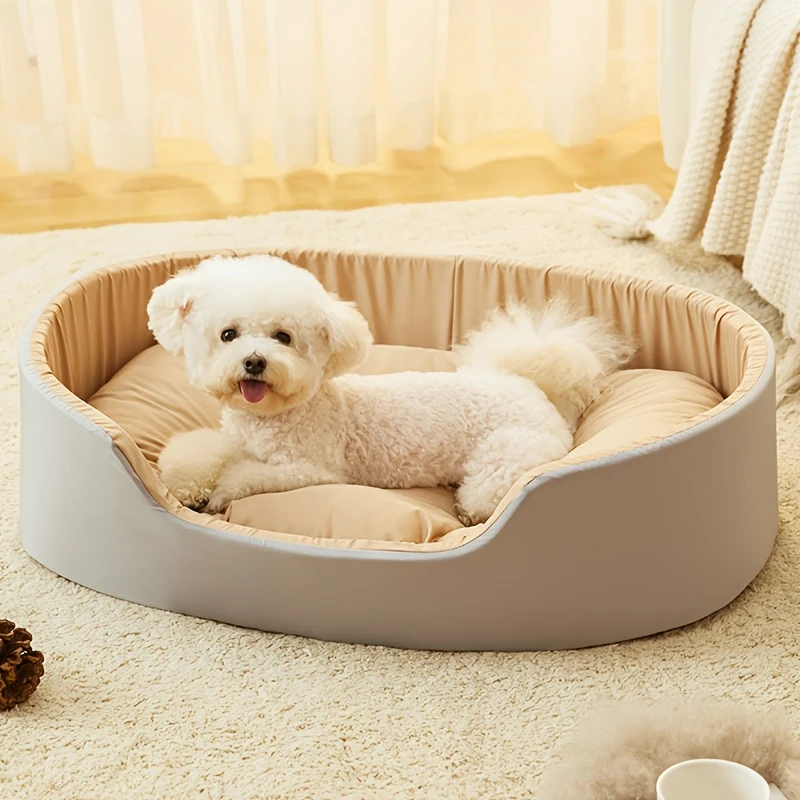

Customizable Dog with Removable Hair Shield - Memory Foam Pet Bed