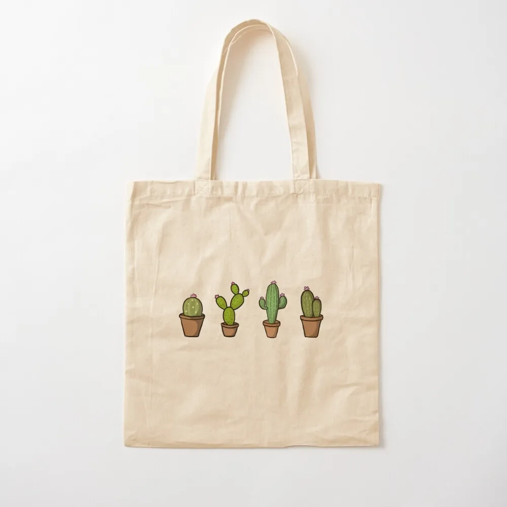 

Cute Cactus Tote Bag Eco bag tote bag canvas shopping Canvas Tote