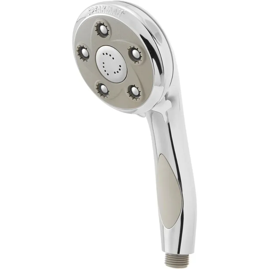 VS2007E175 NAnystream MultiFunction Adjustable Handheld Shower Head with 1.75 GPM Flow Rate Polished Chrome Finish for Versatil