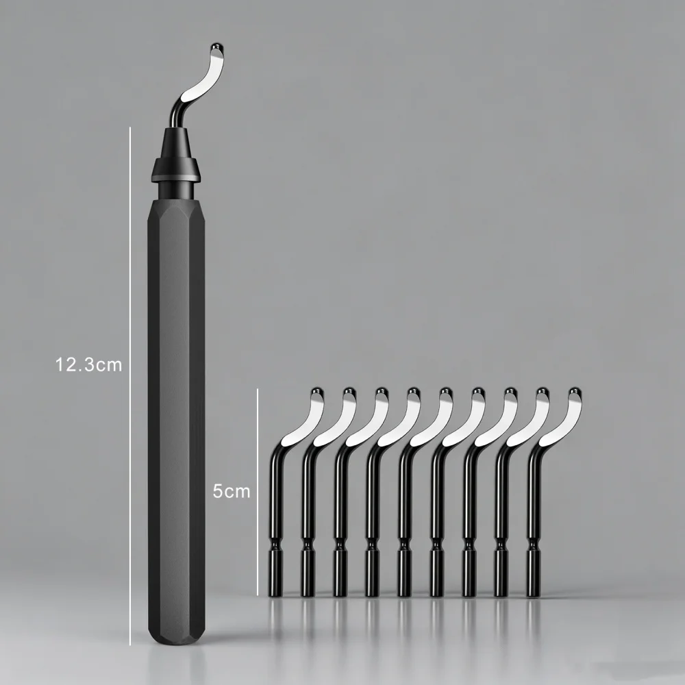 3D Printed Model Trimmer Deburring And Trimming Stainless Steel Scraper Plastic Metal And Wood Repair Knife Detachable