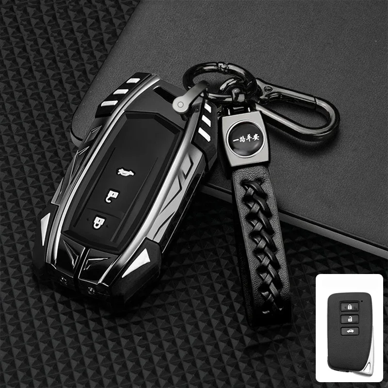 

Zinc Alloy Car Key Case Cover Fob For Lexus NX GS RX IS ES GX LX UX RC US 200 250 350 LS 450H 300H US260h UX250h Accessory