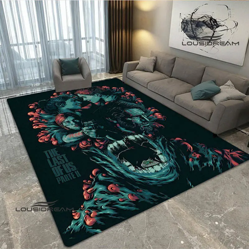 The latest movie The last of US printed carpet Non -slip carpet  kitchen mat anime rug floor mats cute rug birthday gift