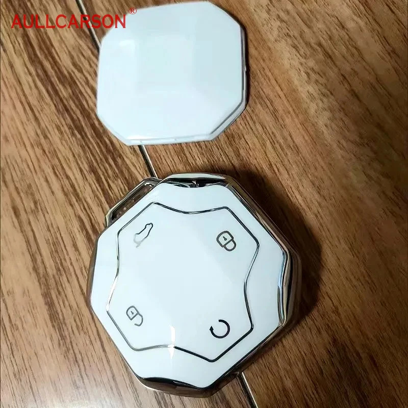 For Chery Jetour T2 Traveler 2023 2024 Car Key Case  TPU 4 Buttons Remote Control Protect Cover Durable Accessories
