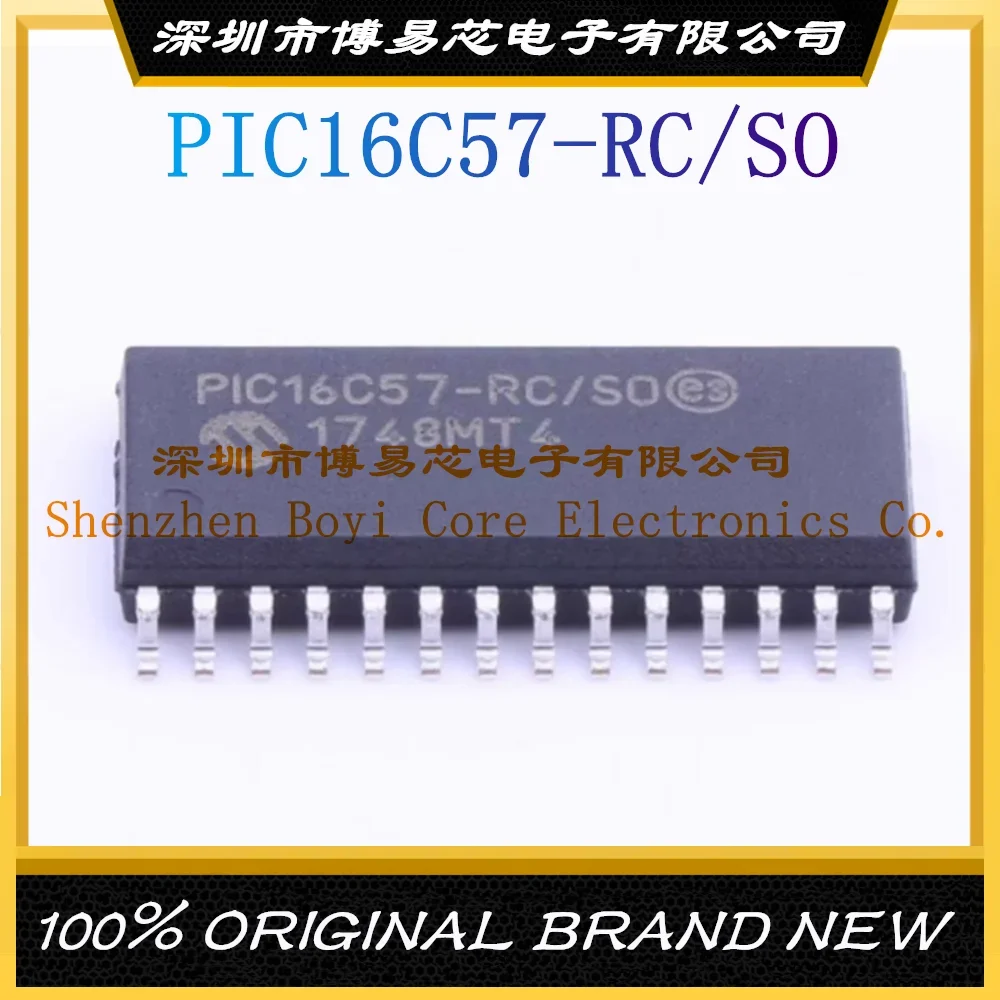 PIC16C57-RC/SO Package SOIC-28 New Original Genuine
