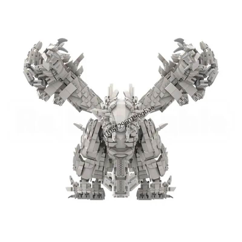 Neue 3215 Stücke Beliebte Fabelwesen Moc Weiß Seraph Drachen Modell Benutzerdefinierte Puzzle Diy Kreative Ideen Kinder Spielzeug Geburtstagsgeschenke