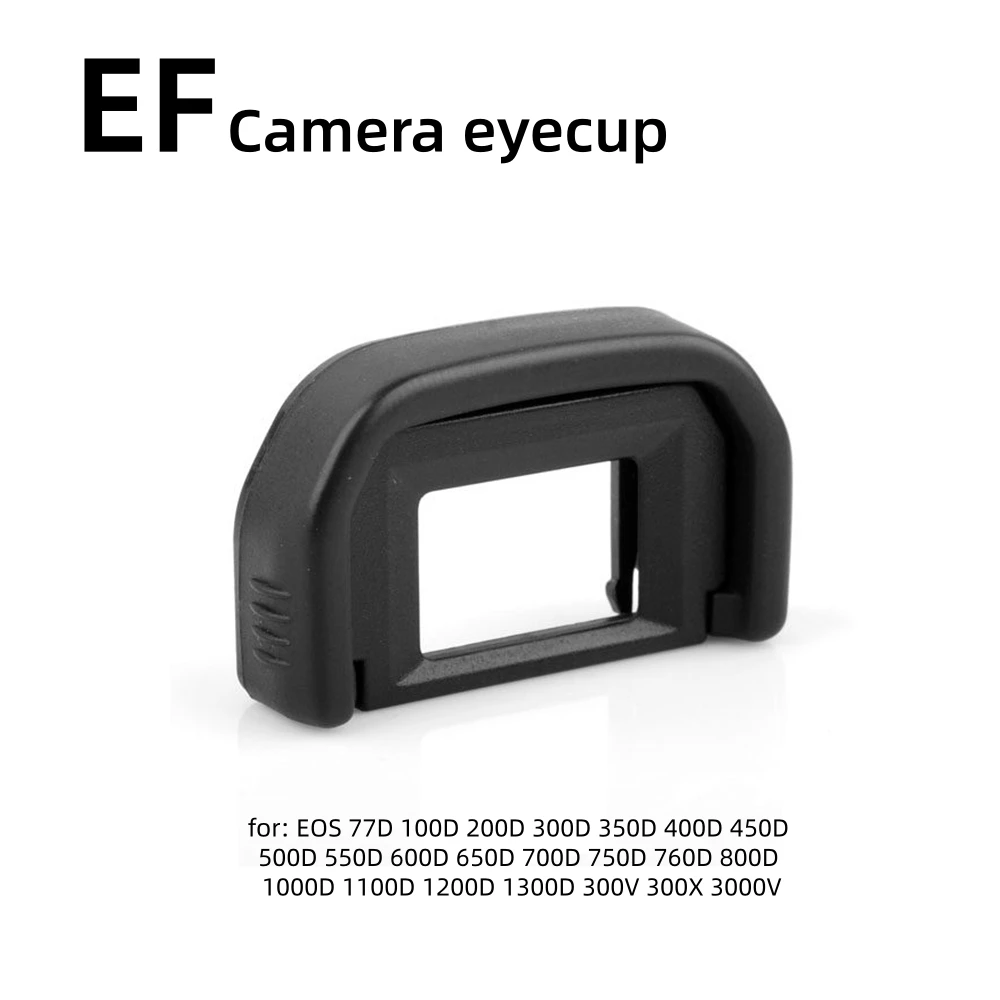 Weicher Gummi-Augenmuschel-Adapter für Canon EOS 200D 800D 77D 750D 700D 600D 550D 500D 1300D 1200D 100D DSLR-Kameras – Zubehör