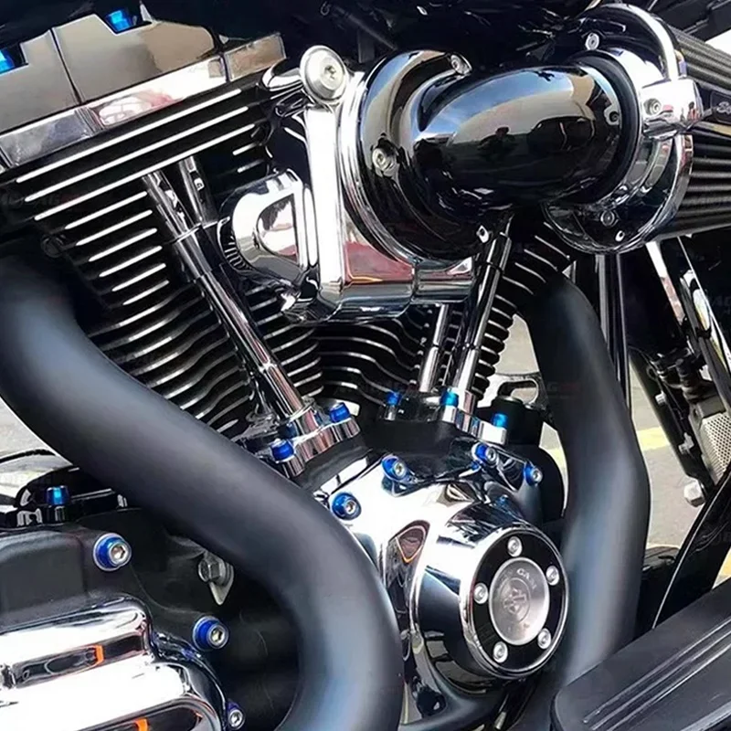 

Top-of-the-Line Hardware and Trim Caps for Motorcycle Perfection HARDWARE KIT Screws and caps bolts