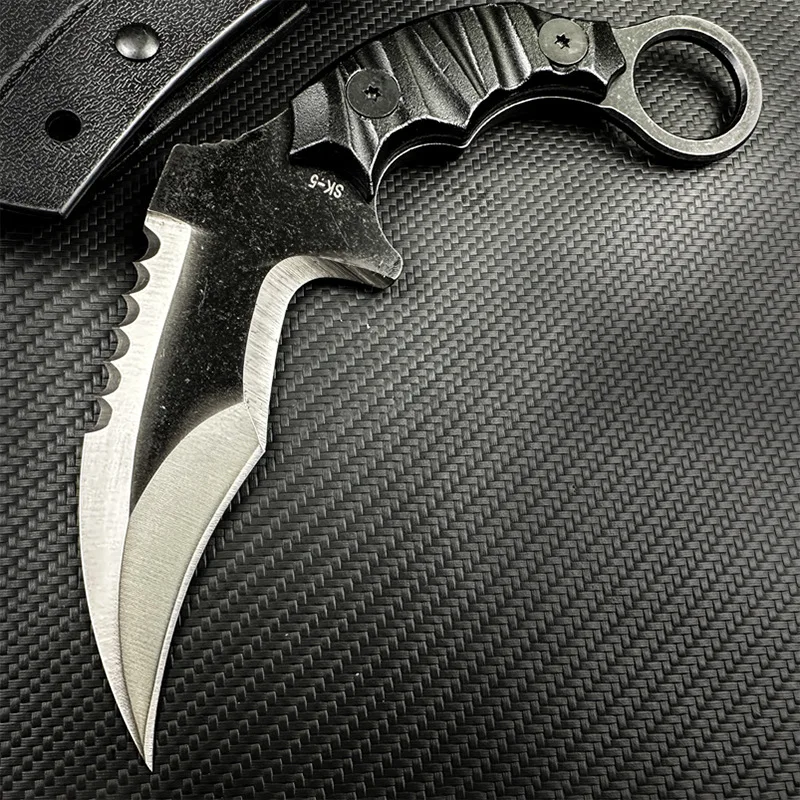 

Нож-когти 8cr13mov Blade K10, острая ручка, портативный, высокая твердость, уличная защита, EDC инструмент, тактика, нож для выживания в дикой природе