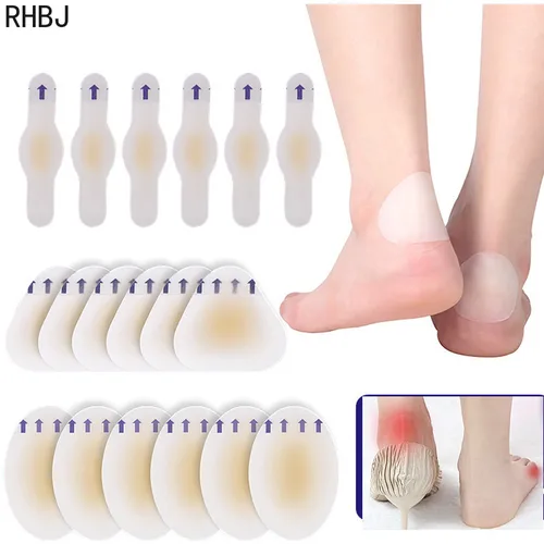Imagen 1 del producto Herramienta profesional para el cuidado de los pies, Gel Invisible para aliviar el dolor, parche en blíster, reparación de molienda de tacón alto, juanetes blandos, resistente al agua, 10 Uds.