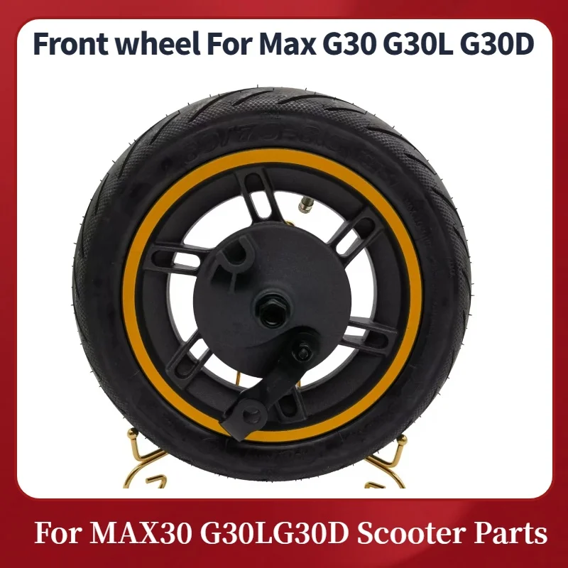 

Front Wheel For Max G30 G30L G30D Electric Scooter 60/70-6.5 Front Wheel Hub With Vacuum Tire Assembly Parts