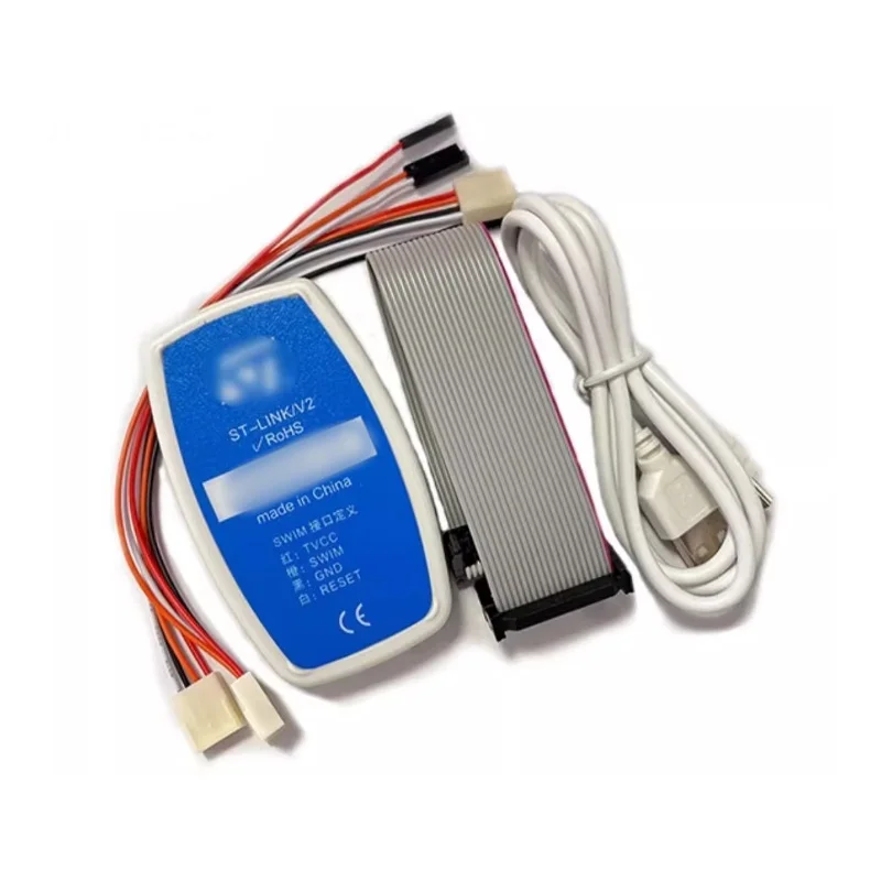 ST-LINK V2 تنزيل محاكاة تصحيح الأخطاء برمجة حرق الخط STM32/STM8 Stlinkv2 تنزيل
