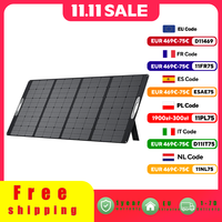 OUKITEL PV400 400W Portable Foldable Solar Panel 23% Energy Conversion Rate outdoor Waterproof camping Solar charging Panel