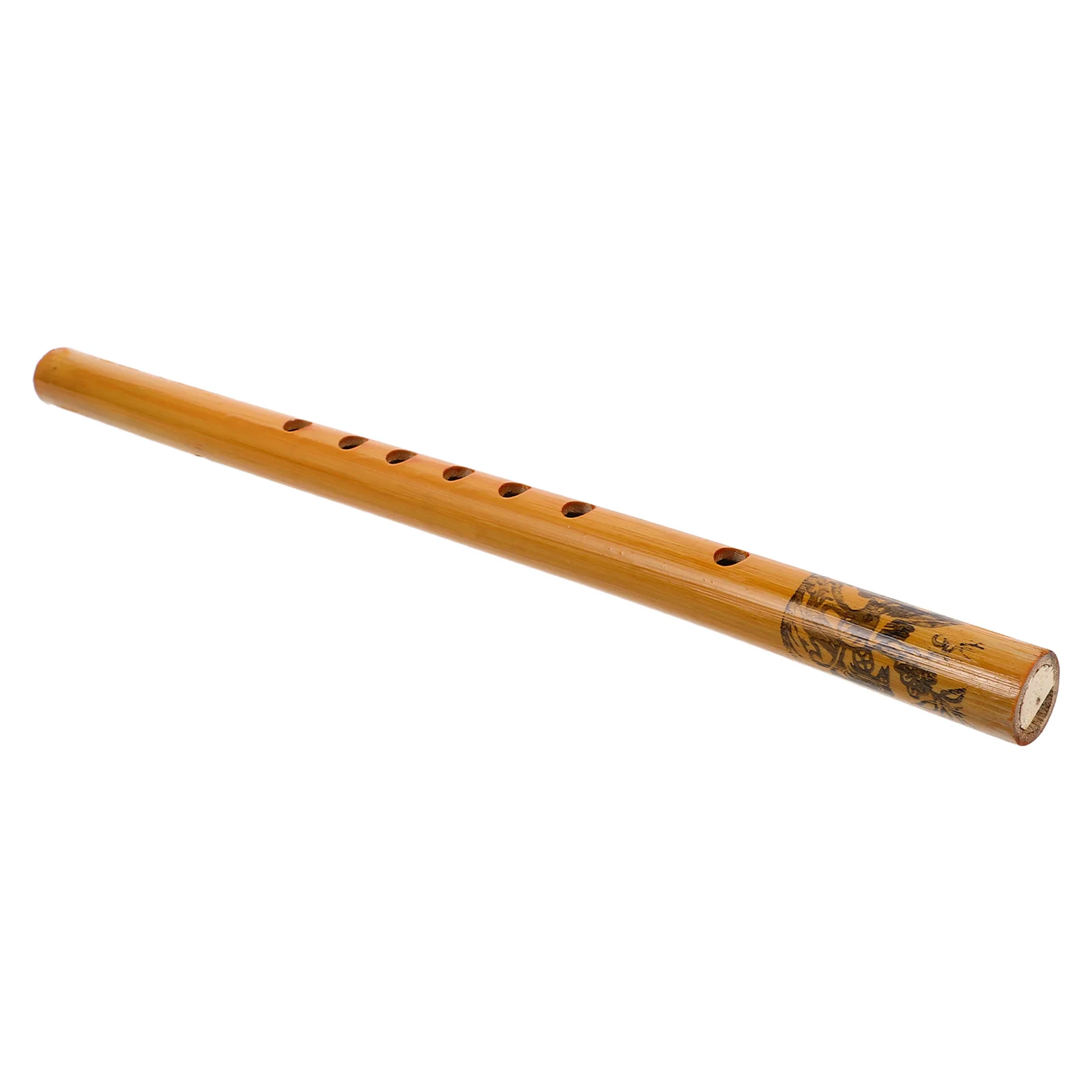 

Student Recorder Vertical Bamboo Flute 33cm 7 Holes for Beginners Music Classes Practice Performances Flutes Instruments