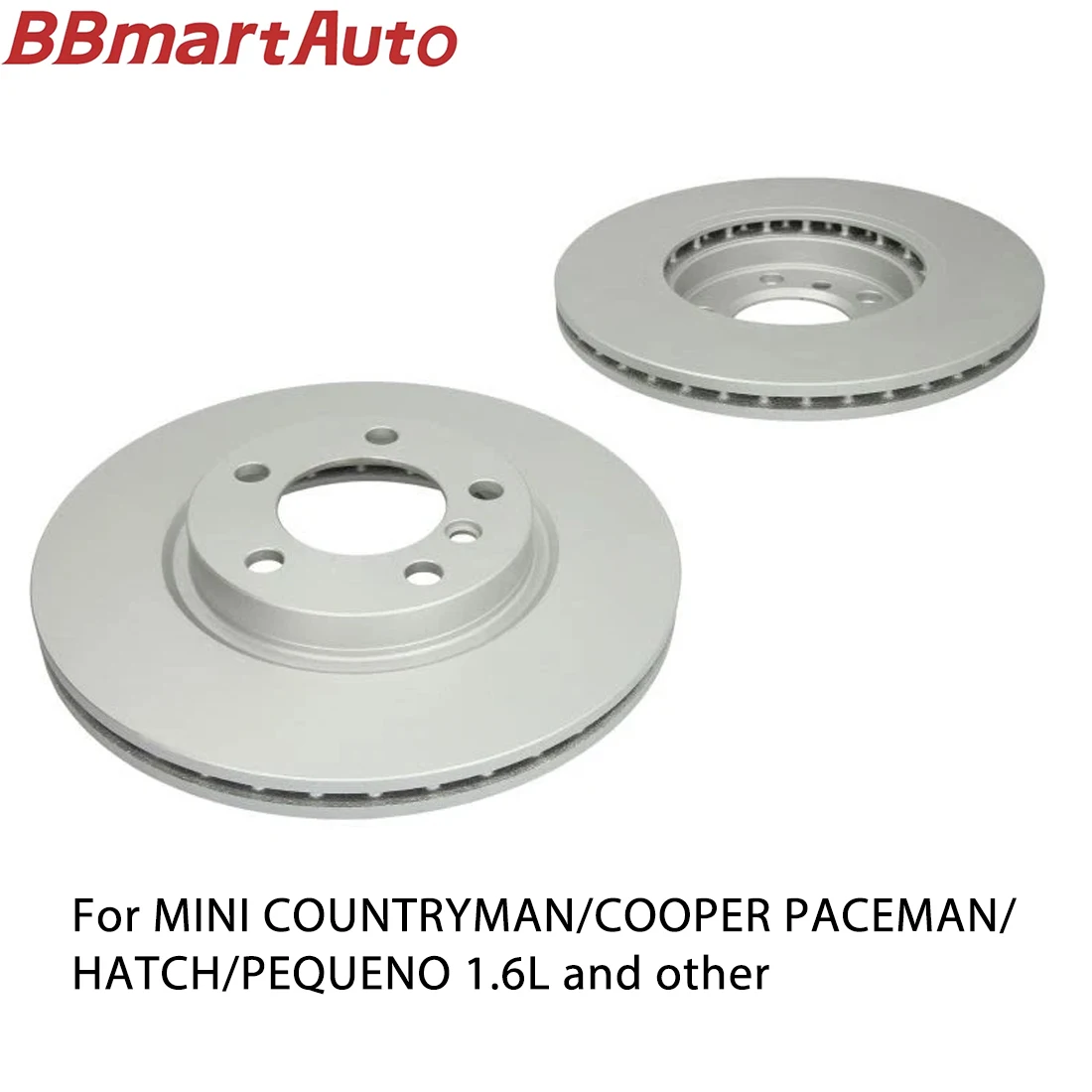 

34119811538 2pieces front brake disc for MINI COUNTRYMAN/COOPER PACEMAN/HATCH/PEQUENO 1.6L and other.BBmart Auto Parts