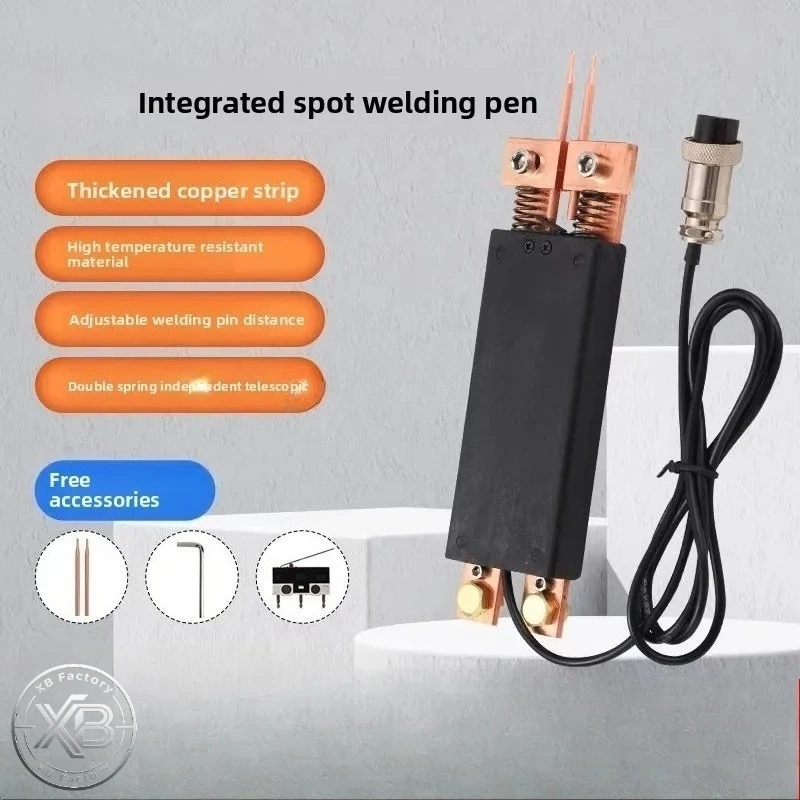 Handheld Integrated Spot Welding Pen Purple Copper 18650 Power Lithium Battery Automatic Touch Welding Machine Accessories