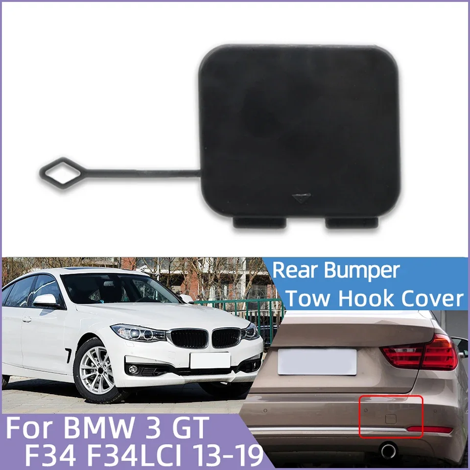 

Auto Parts Rear Bumper Towing Hauling Hook Cover Cap For BMW 3 Gran Turismo GT F34 F34LCI 2013-2019 #51127371874 51127477804