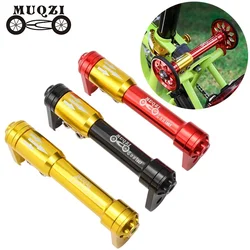 MUQZI Easy Wheels Extension Rod Folding Bike Easy Wheel Extension Bar Telescopic Bar for Brompton DROPSHIPPING