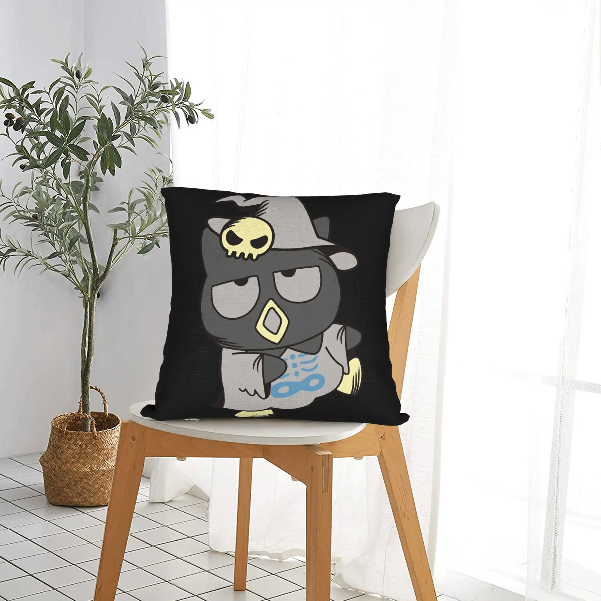 Halloween Wizard Badtz-Maru Penguin Pillowcase Printing Polyester Cushion Cover Decoration  Pillow Case Cover Living Room